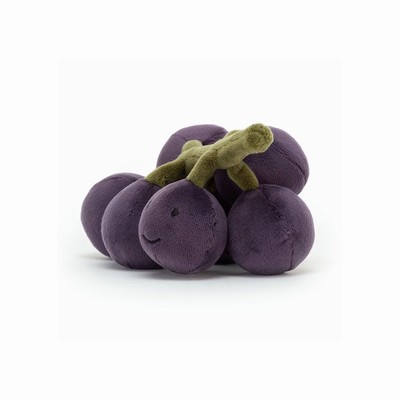 Jellycat Fabulous Fruit Grapes New Zealand | XYIET4609